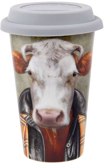 Кухоль LEFARD Бик із силіконовою кришкою 400 мл (924-616)